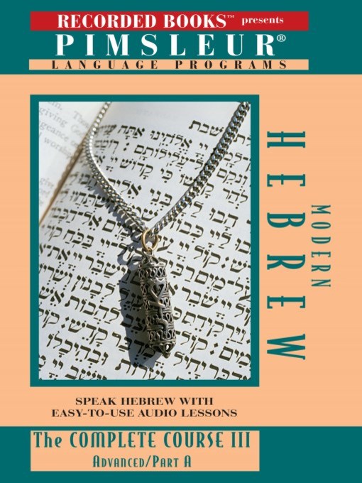 Title details for Hebrew IIIA by Pimsleur Language Program - Available